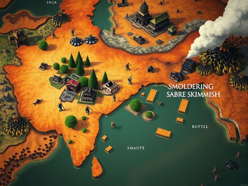 Smoldering Sabre Skirmish Tactical Combat